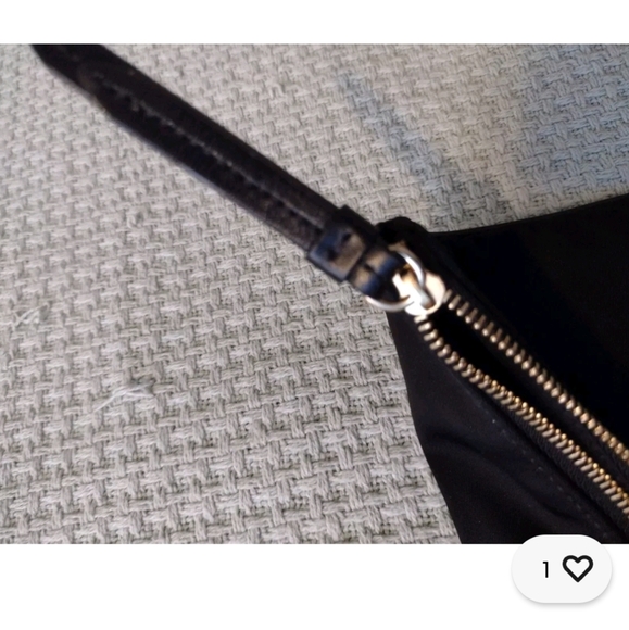 Jimmy Choo Cosmetic satin like pouch NWT authentic - Picture 3 of 5